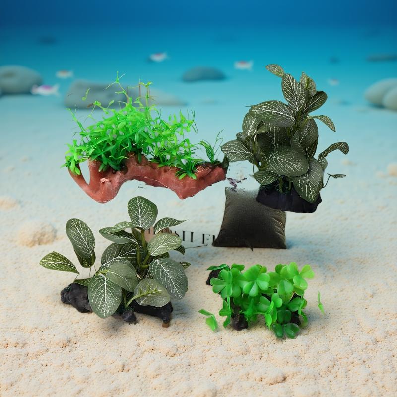 Artificial Driftwood Plant For - огляд і ціна Planted Aquarium With Driftwood