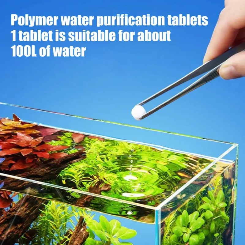 Aquatic Water Purification Tab - огляд і ціна Planted Aquarium Algae Remover