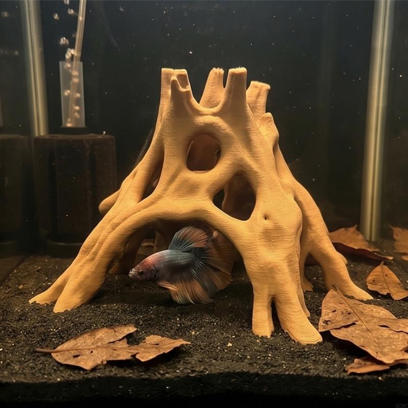 Tree Trunk Driftwood Fish Tank - огляд і ціна Planted Aquarium With Driftwood