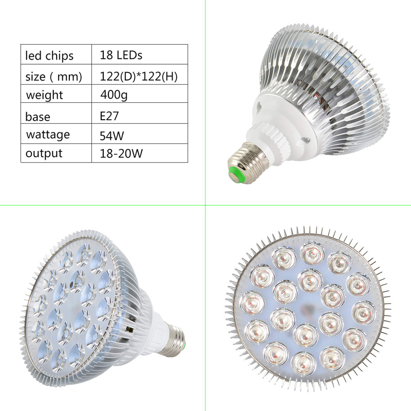 E27 LED Plant Grow Light bulb  - огляд і ціна Aquarium Planted Seeds
