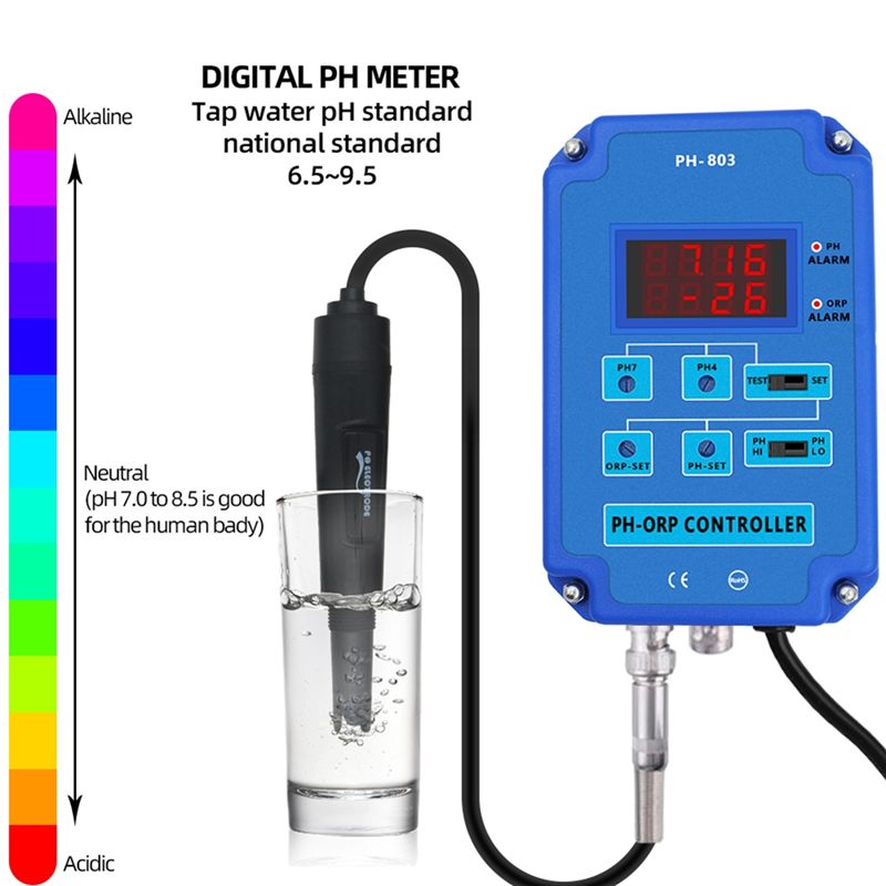 T22C Digital 2&1 PH ORP Monito - огляд і ціна Planted Aquarium Ph