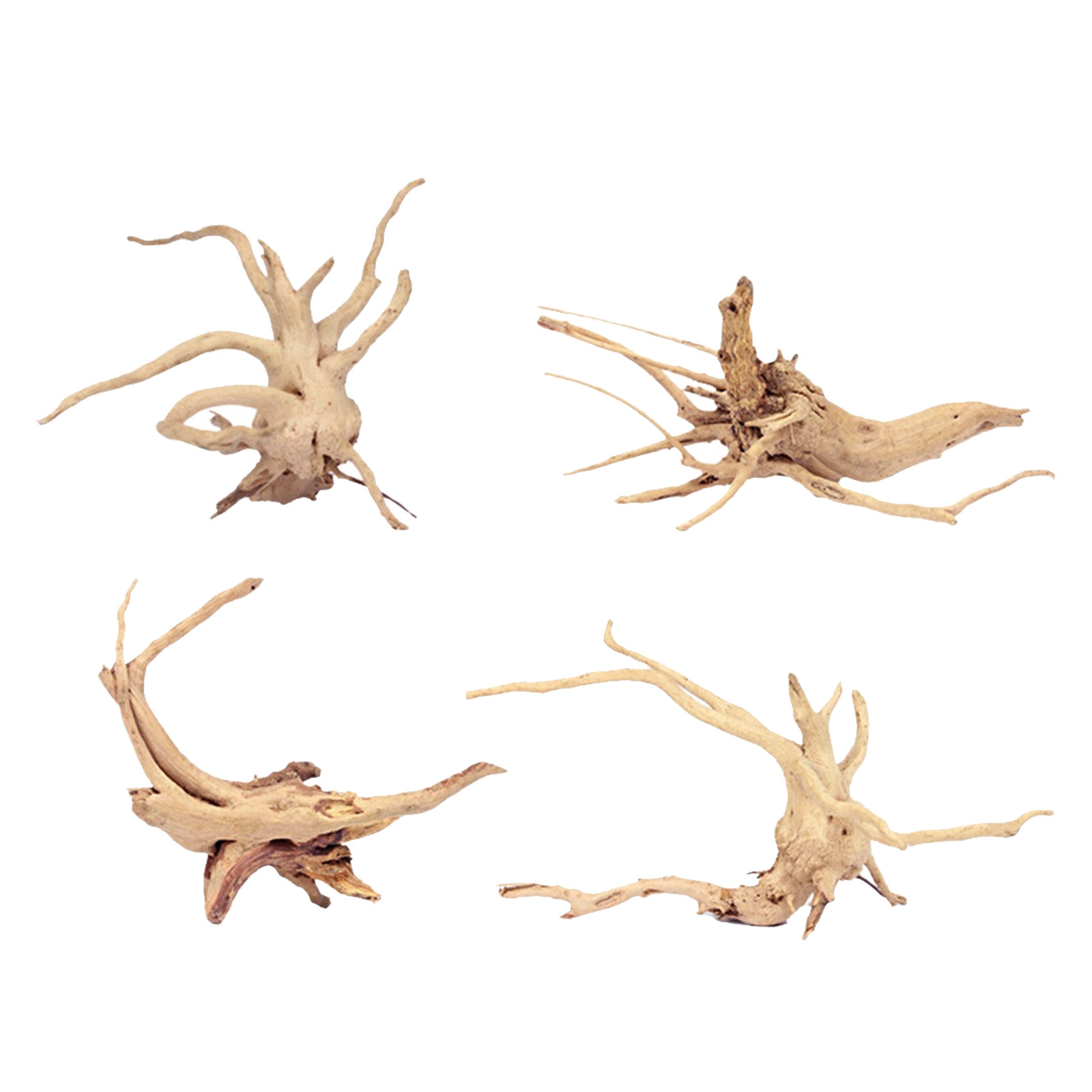 4Pcs Natural Driftwood Branch  - огляд і ціна Planted Aquarium With Driftwood