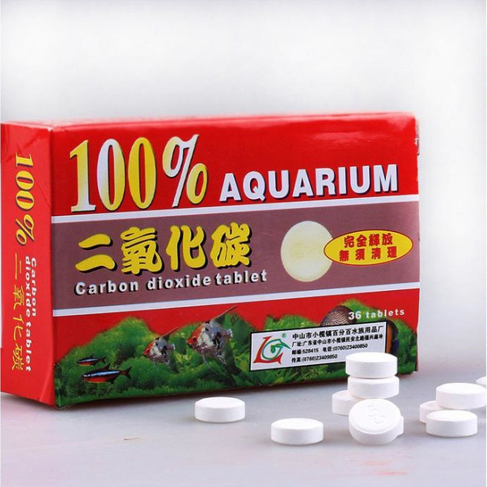 36pcs/Box CO2 Tablet Carbon Di - огляд і ціна Planted Aquarium Fertilizer