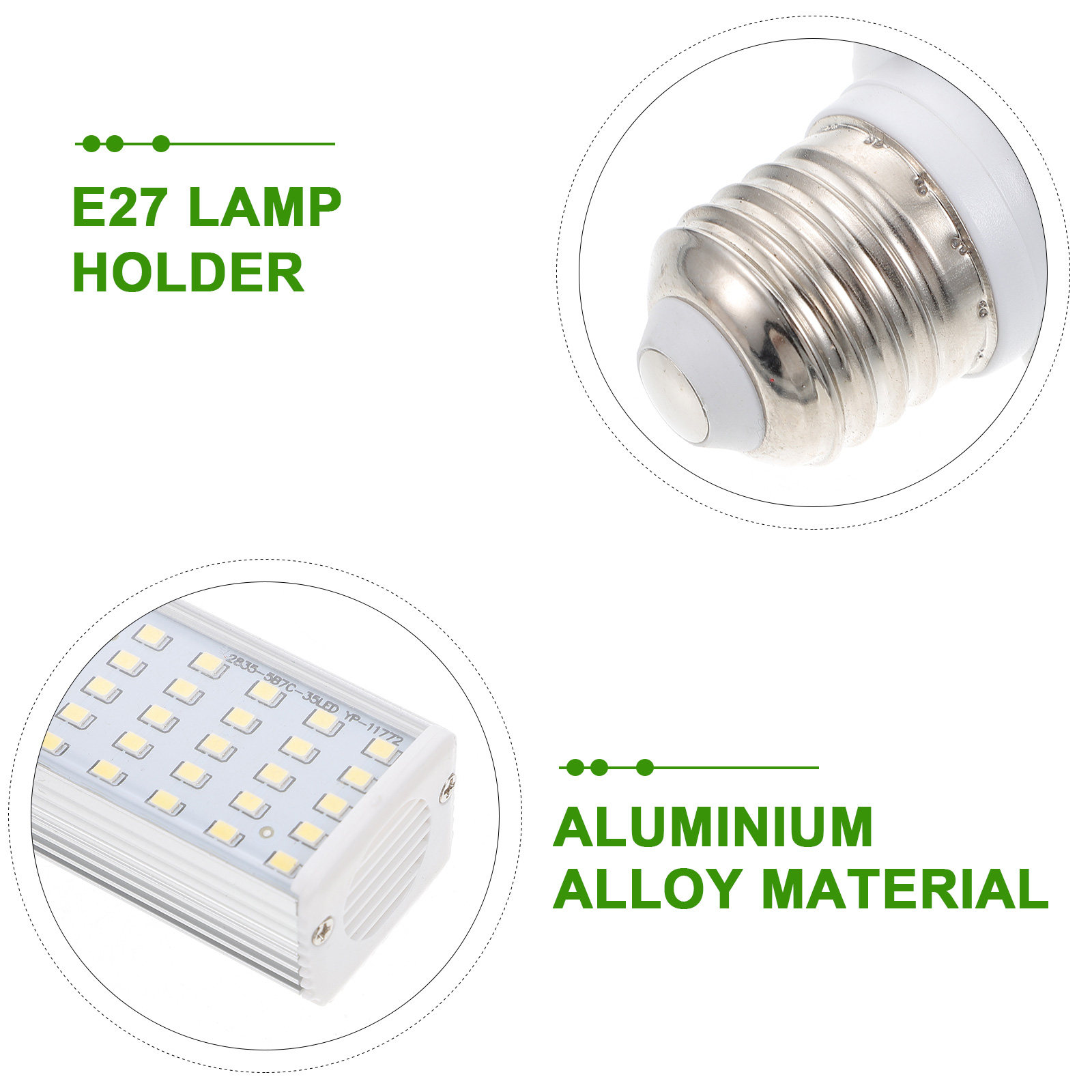 7W LED Corn Light Bulb E27 Whi - огляд і ціна Planted Aquarium Algae
