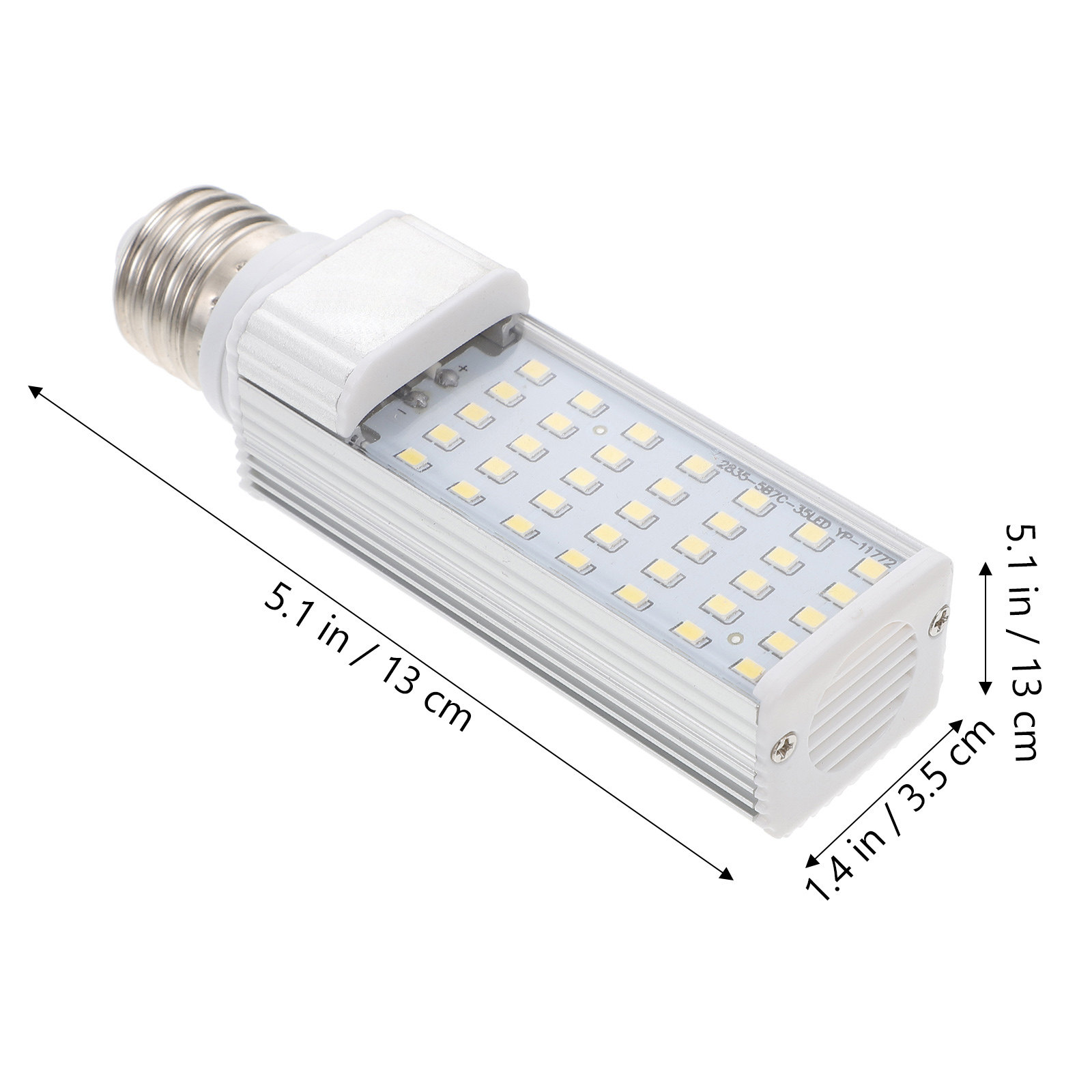 7W LED Corn Light Bulb E27 Whi - огляд і ціна Planted Aquarium Algae