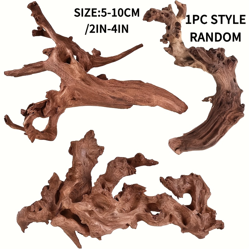 1PC Random Style Natural Sinka - огляд і ціна Planted Aquarium With Driftwood